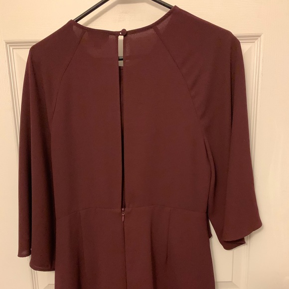 Topshop Front Tie Mini Dress - Picture 5 of 6